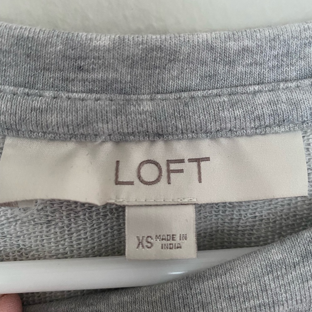 Loft • Women’s Crewneck with Pearl & Rhinestone Embellishments - Picture 5 of 5